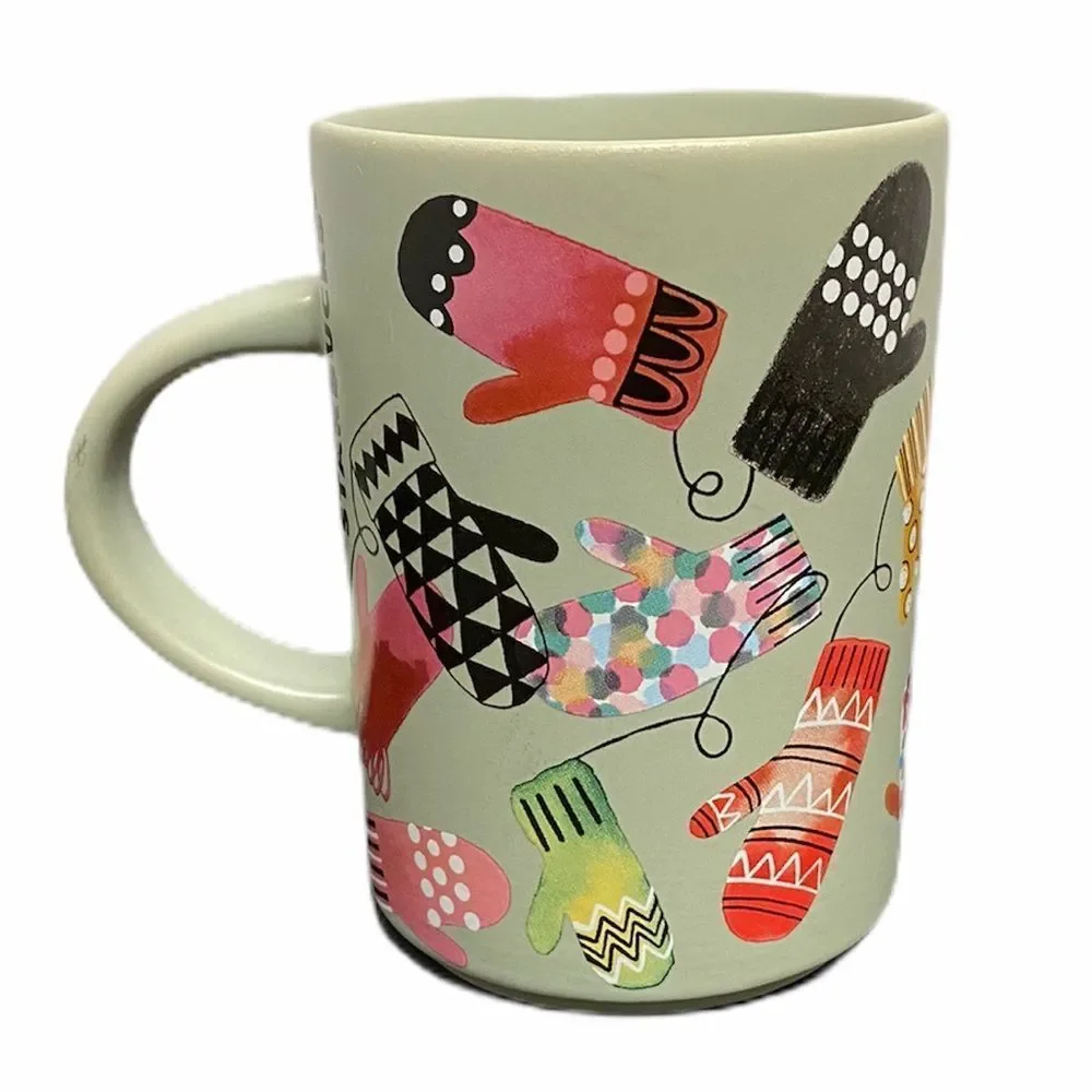 2017‎ STARBUCKS Mittens Print Coffee Mug